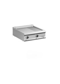 MBM Plancha électrique Dexion Lux 980 - 80/90 2/3 lisse, 1/3 rainurée - appareil à poser| Professionnel | HoReCa | CHR