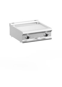 MBM Plancha électrique Dexion Lux 700 - 70/73 lisse, chromée - appareil à poser - 10 kW| Professionnel | HoReCa | CHR