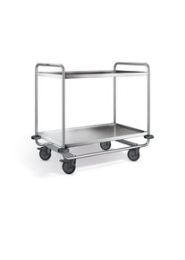 Chariot de service Blanco SW 10 x 6-2, roulettes en plastique - modèle renforcé| Professionnel | HoReCa | CHR