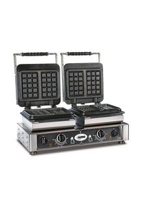 Gaufrier Bruxelles 16x10 - double, plaques de cuisson interchangeables| Professionnel | HoReCa | CHR