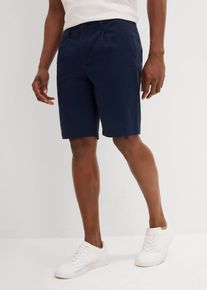 Bermuda regular fit elasticizzati con pinces - Blu - Taglia 60 - bonprix