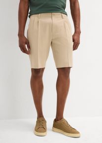 Bermuda chino con pinces regular fit - Beige - Taglia 60 - bonprix