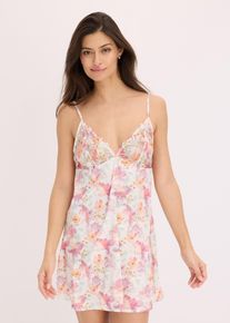 Sottoveste in satin - Bianco - Taglia 50/52 (L) - bonprix