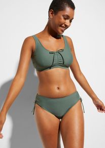 Bikini con tasche portaprotesi in poliammide riciclata (set 2 pezzi) - Verde - Taglia 50 - bonprix