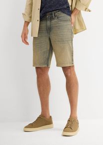 Bermuda in jeans dirty washed regular fit - Blu - Taglia 32 - bonprix