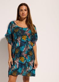 Tunica copricostume in chiffon, Blu, Taglia 54/56 (XL), bonprix