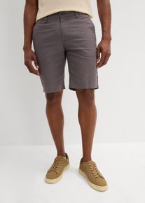 Bermuda chino con lino regular fit - Grigio - Taglia 54 - bonprix