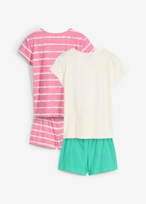 Pigiama estivo (set 4 pezzi) - Verde - Taglia 164/170 - bonprix