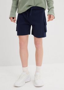 Shorts cargo in felpa di cotone biologico - Blu - Taglia 176/182 - bonprix