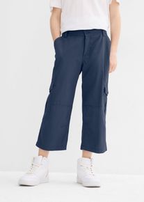 Pinocchietti in puro cotone loose fit, Blu, Taglia 140, bonprix