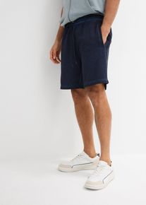 Bermuda in felpa con effetto lavato - Blu - Taglia 64/66 (3XL) - bonprix