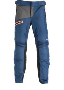 Acerbis Enduro-One Baggy, pantaloni in tessuto , colore: Blu/Grigio/Arancione , dimensione: 36