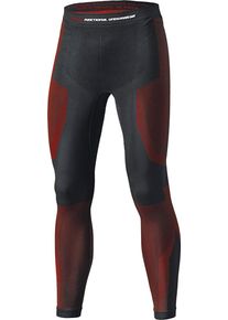 Held 3D-Skin Warm, functionele broek , kleur: zwart/donkerrood/rood , maat: L