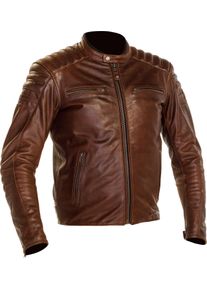 Richa Daytona 2, leren jas , kleur: bruin , maat: 54