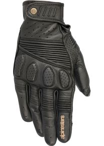 Alpinestars Crazy Eight, gloves , color: Black/Black , size: XL