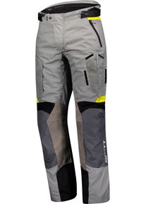 Scott Dualraid Dryo, textielbroek waterdicht , kleur: grijs/geel , maat: XS