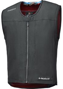 Held eVest, colete de airbag , cor: Preto , tamanho: M
