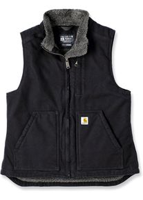 Carhartt Sherpa, vest women , color: Black , size: S