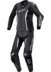 Alpinestars Stella Missile V2, leather suit 2pcs. women , color: Black/White , size: 38