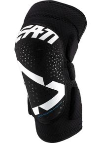 Leatt 3DF 5.0, knee protectors , color: White/Black , size: XXL