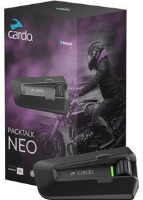 Cardo Packtalk Neo, communicatiesysteem , kleur: zwart