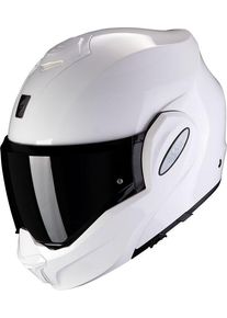 Scorpion EXO-Tech Evo Solid, modular helmet , color: White , size: S