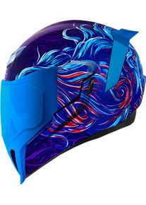 Icon Airflite Betta, hełm integralny , kolor: Niebieski/Liliowy/Błękitny , rozmiar: M