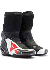 Dainese Axial 2 Air, bottes perforées , couleur: Noir/Blanc/Rouge , taille: 45 EU