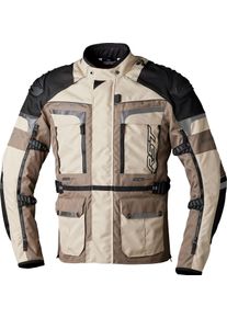 RST Pro Adventure-X, textile jacket waterproof , color: Beige/Brown/Black , size: 4XL