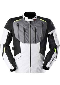 Furygan Brooks, textile jacket waterproof , color: Light Grey/Grey/Neon-Yellow , size: M