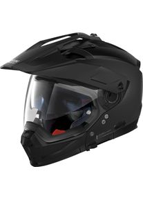 Nolan N70-2 X Classic N-Com, modulaire helm , kleur: Mat-Zwart , maat: L