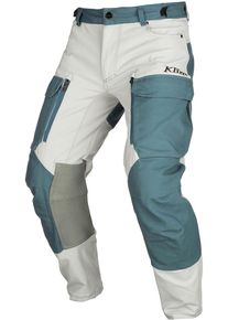 Klim Jackson, textile pants , color: Light Grey/Grey/Petrol , size: 30