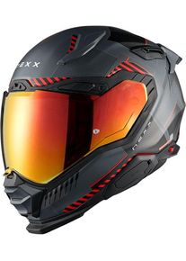 Nexx X.WST3 Fluence, integraalhelm , kleur: zwart/blauw/rood , maat: S