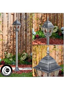 hofstein Naofe path light black, silver, 1-light source