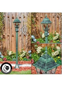 hofstein Naofe path light green, black, 1-light source, Motion sensor