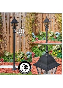 hofstein Naofe path light black, 1-light source, Motion sensor