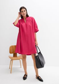 bonprix Sukienka kaftanowa z czystej bawełny organicznej, różowy, 36