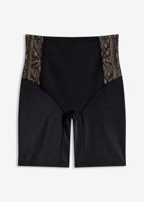 bonprix Női Alakformáló rövidnadrág közepes formáló hatással, fekete, 40