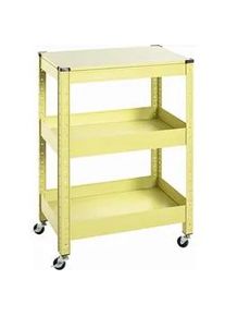 HAKU Xxxl Servierwagen , Hellgrün , Metall , rechteckig , eckig , 32x75x50 cm , offenes Fach , Esszimmer, Servierwagen