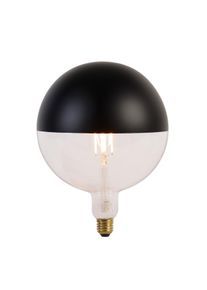 calex E27 szabályozható LED izzó tükörüveg G200 fekete 6W 360lm 1800K