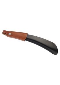 EVA calzador de hierro negro + mango de cuero ecológico 17cm EVA