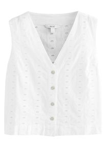 next Dames Gilet wit 46