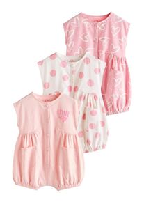 next Rompertje/body rosa / pitaja roze / wit 62