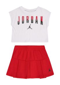 Jordan Set: T-Shirt und Hosenrock Mädchen rot / schwarz / weiß Größe 74/80