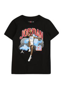 Jordan Shirt 'AIR' lichtblauw / rood / zwart / wit 98