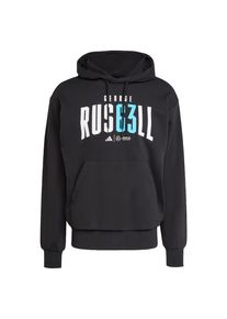 adidas Performance Sportsweatshirt 'Mercedes - AMG Petronas Formula One Team George Russell' Herren türkis / schwarz / weiß Größe XS