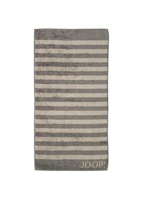 JOOP! Classic Stripes Toalha de duche Graphit Toalhas banho Unisex