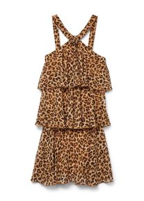 Véro Moda VERO MODA Dames Jurk 'FELICIA' bruin / zwart 40