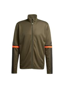 adidas Performance Heren Trainingsjack 'Squadra 25' olijfgroen / oranje / zwart XS