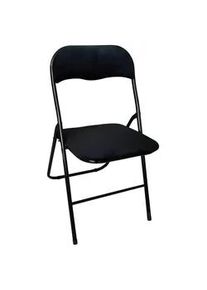 Klappsessel in Schwarz